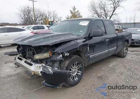 2004 Chevrolet Silverado 1500 из США, поврежденный, VIN 1GCEC19T34Z264847